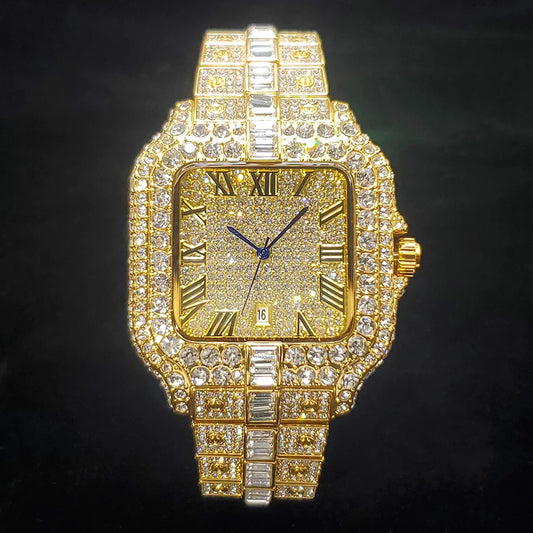 18K Dubai Watch – Luxury Stainless Steel Timepiece | DAILY DRIPZ
