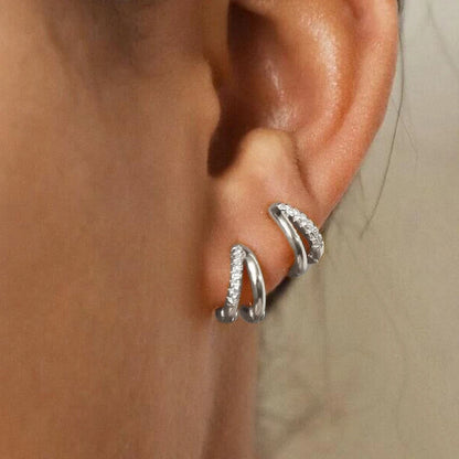 Trendy Zircon Earrings