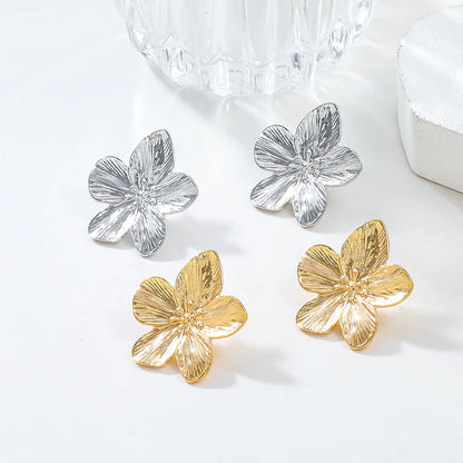 2PC Trendy Flower Earrings