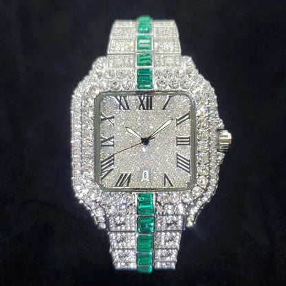 18K Monaco Watch – Luxury Stainless Steel Timepiece | DAILY DRIPZ
